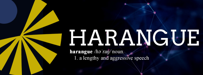 Harangue